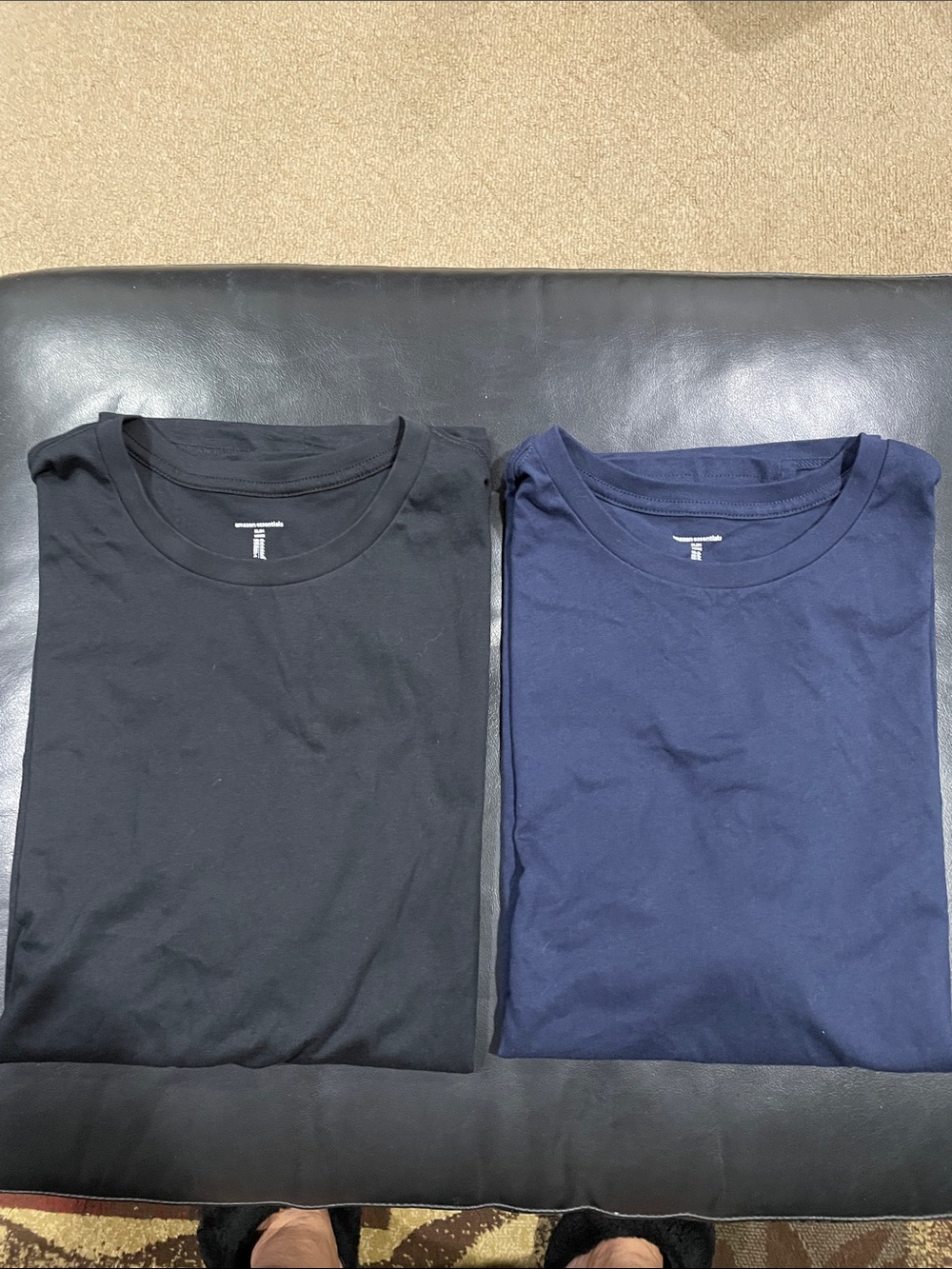 2 Men’s Amazon Essentials Slim XL TShirts NWOT